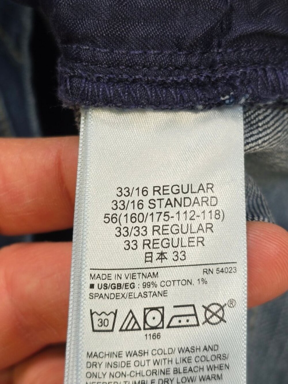 Gap Womens Girlfriend Mid Rise Jeans Size 33/16R Stretch Denim Blue - Picture 3 of 5